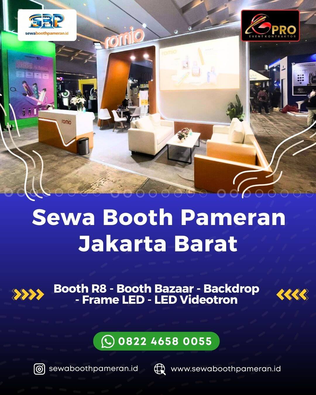 Sewa Booth Pameran Jakarta Barat: Harga Terjangkau