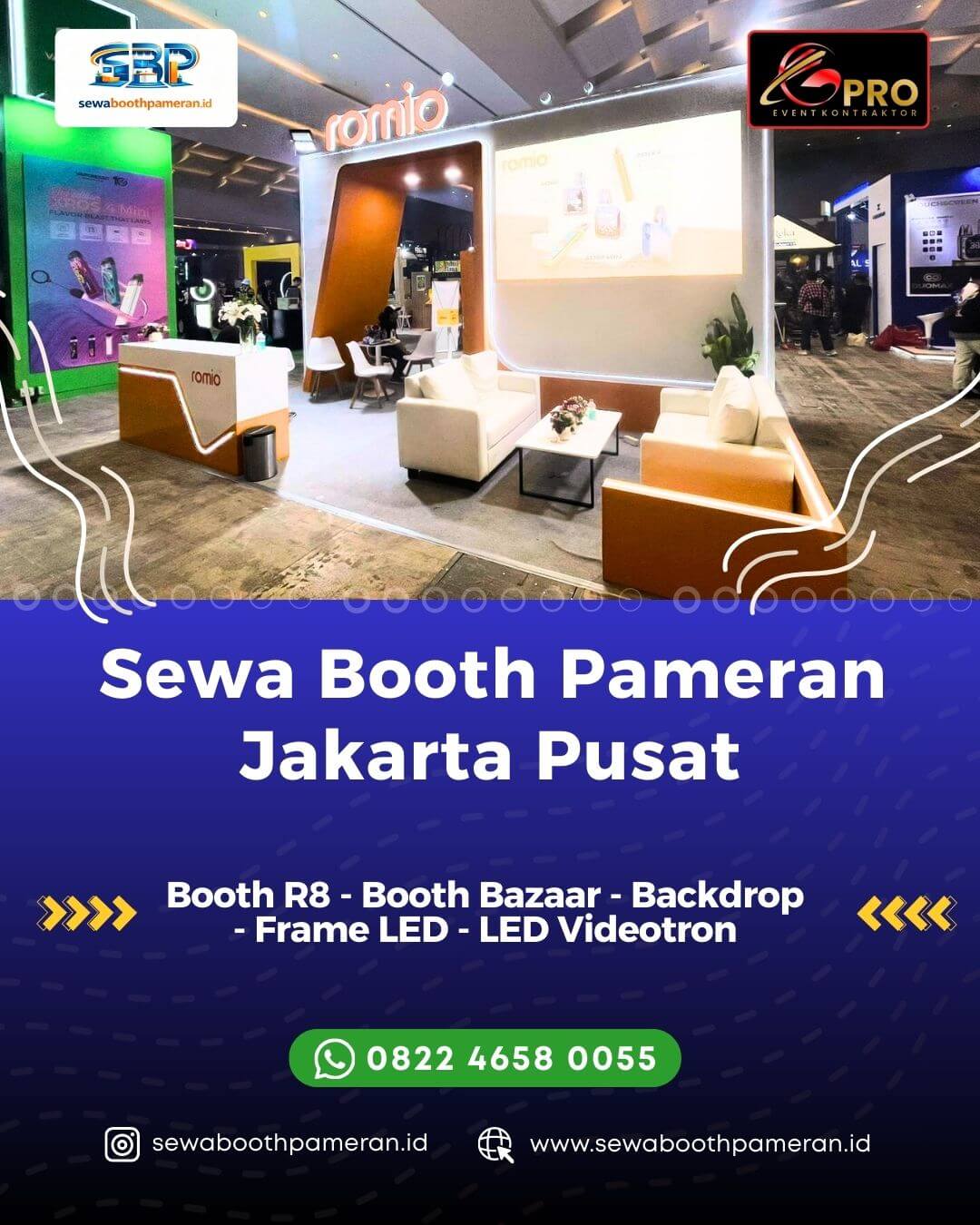 Sewa Booth Pameran Jakarta Pusat: Harga Terjangkau