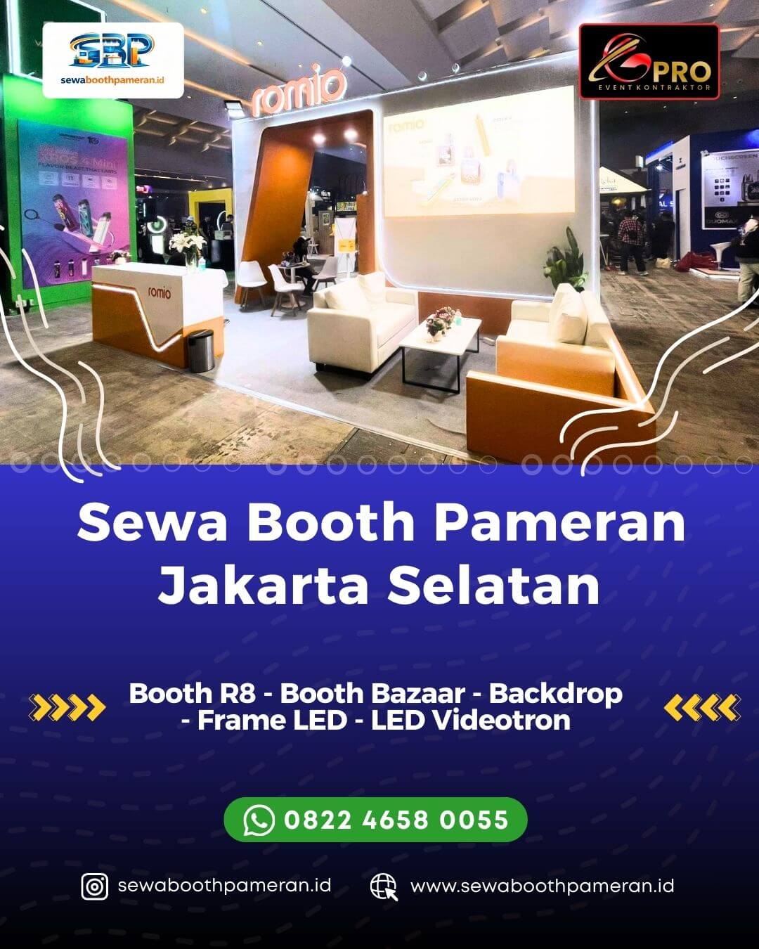 Sewa Booth Pameran Jakarta Selatan: Harga Terjangkau