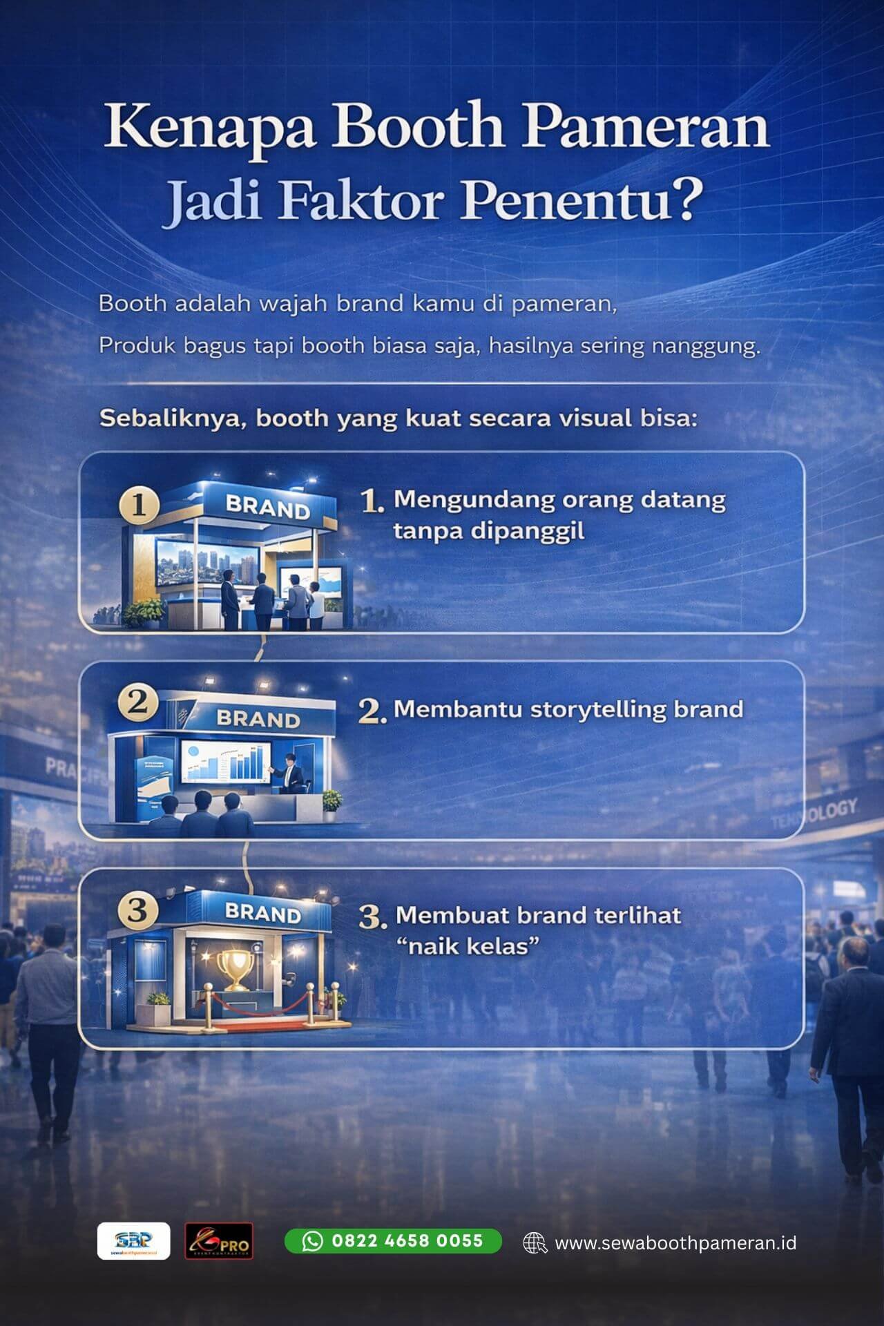 Kenapa Booth Pameran Jadi Faktor Penentu