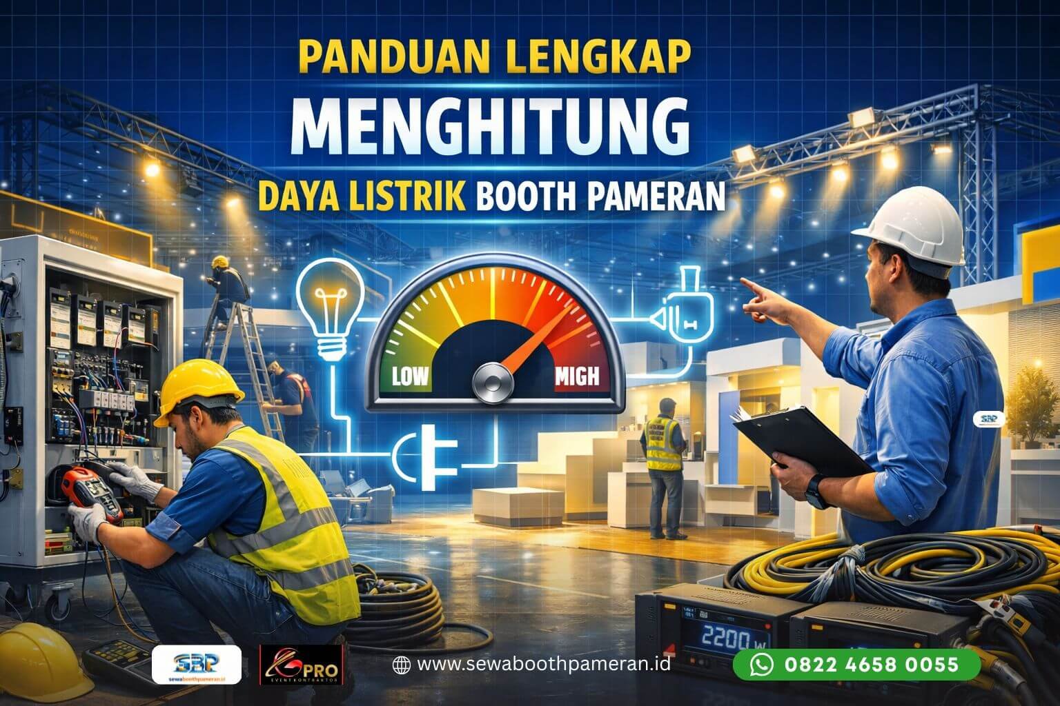Panduan Lengkap Menghitung Daya Listrik Booth Pameran