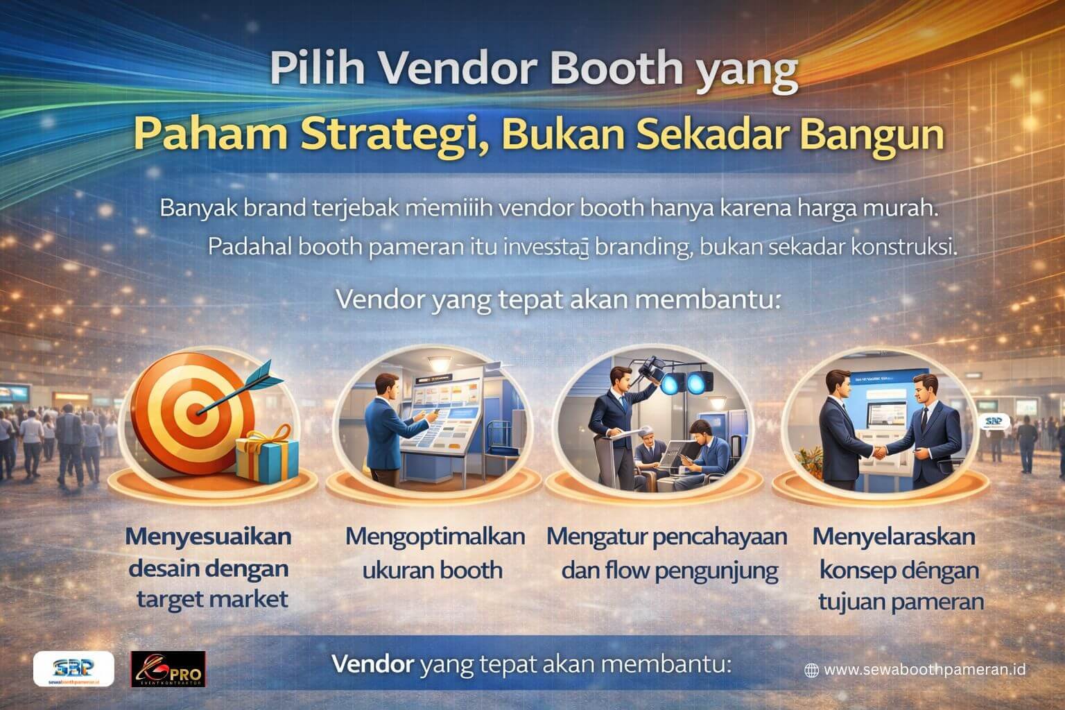 Pilih Vendor yang Paham Strategi