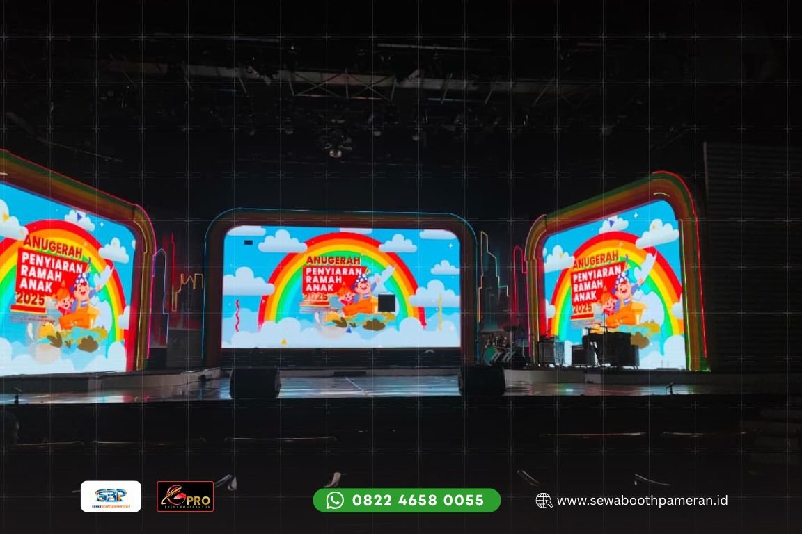 Penerapan Videotron pada Pameran