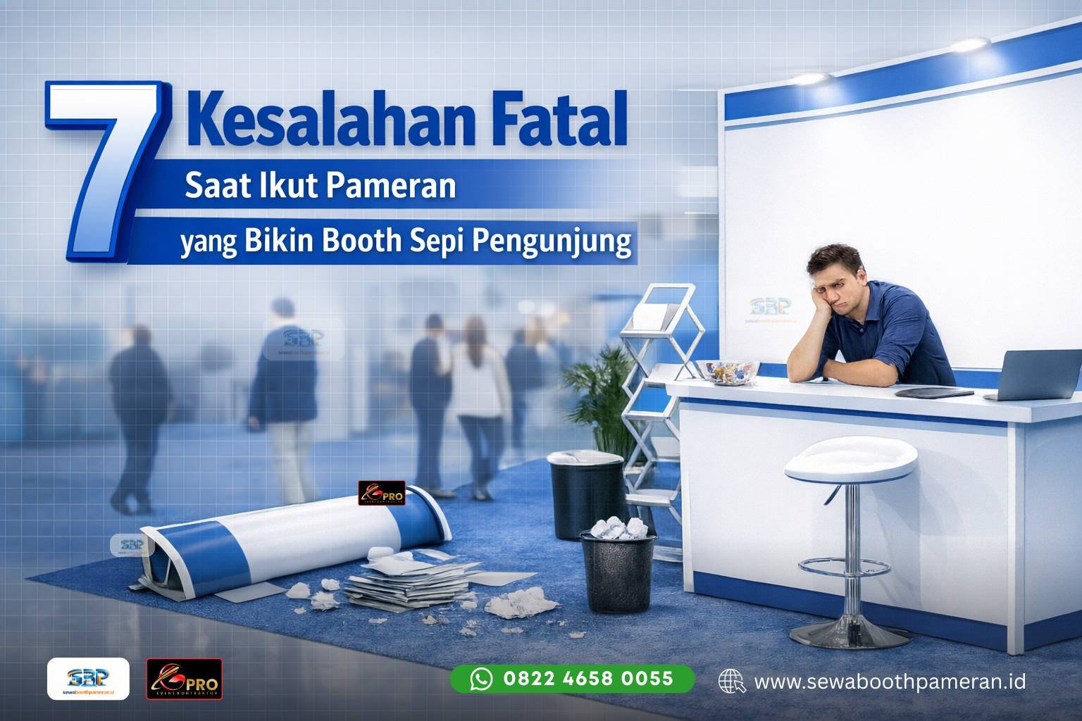 7 kesalahan fatal saat ikut pameran