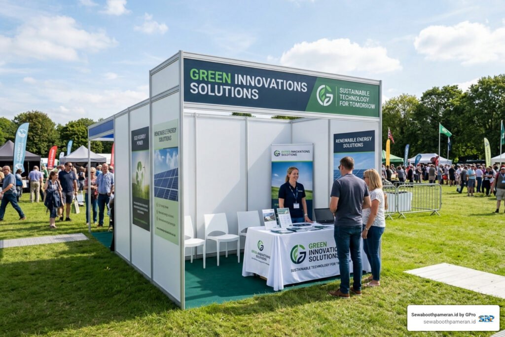 Spesifikasi dan Material Sewa Booth Pameran Outdoor