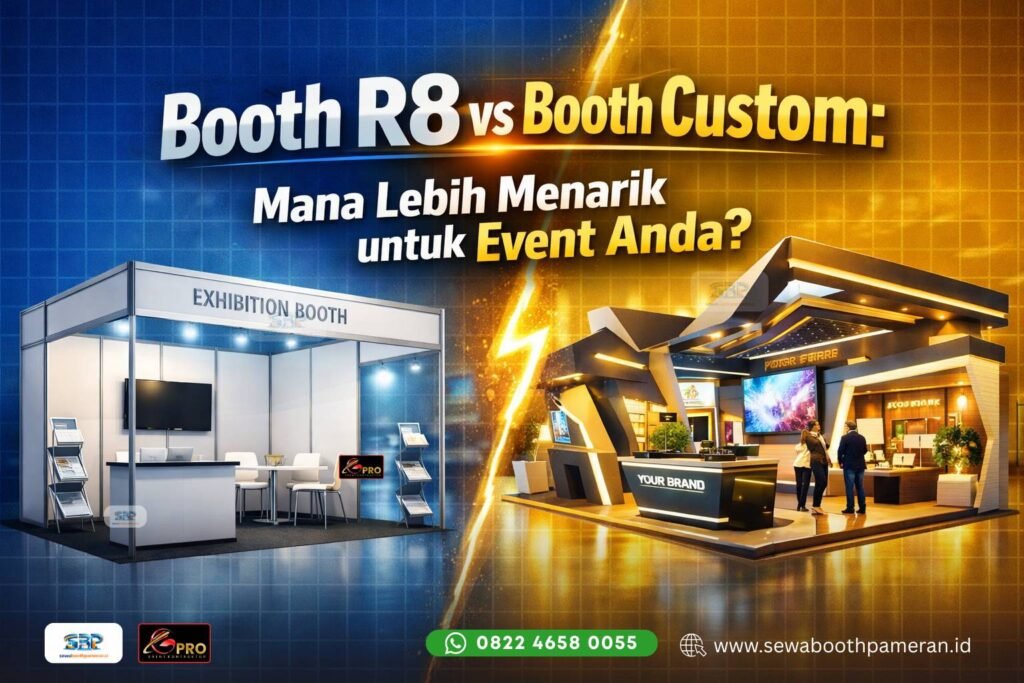 booth R8 vs booth custom