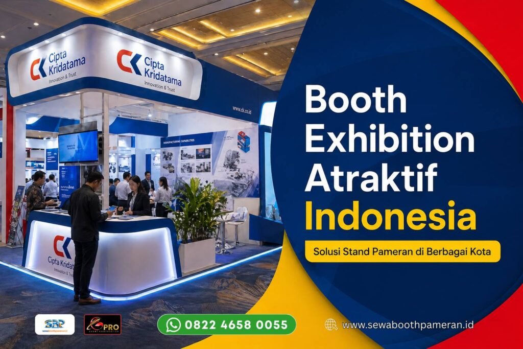 booth exhibition atraktif indonesia
