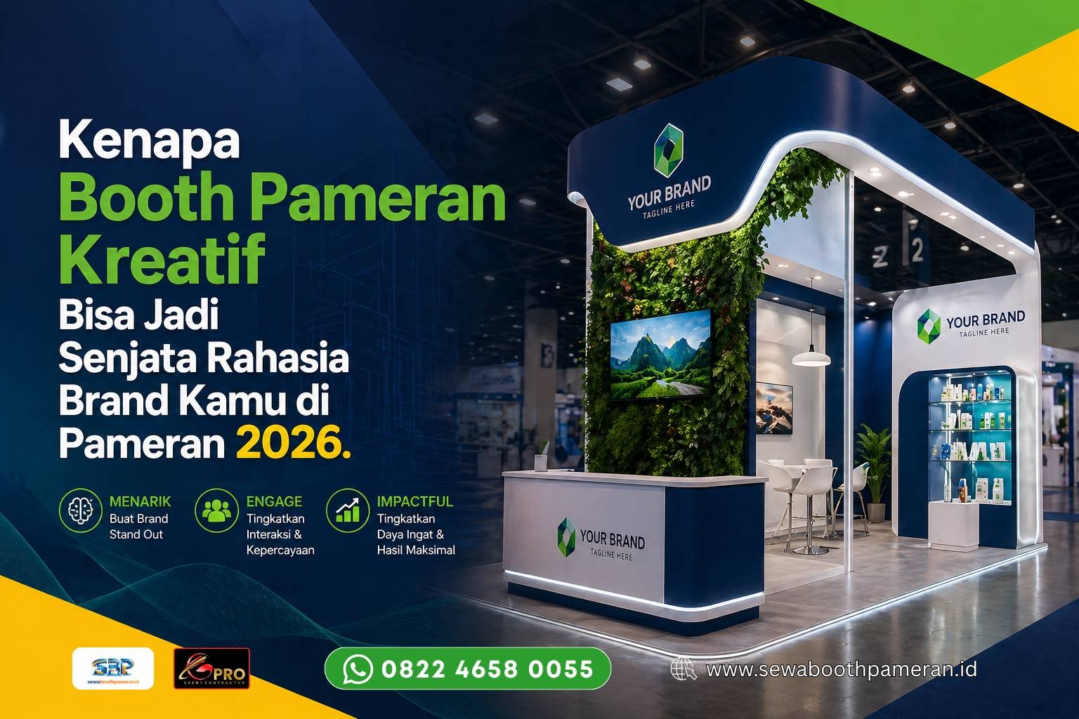 Booth Pameran Kreatif