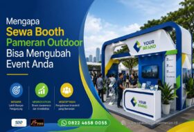 sewa booth pameran outdoor