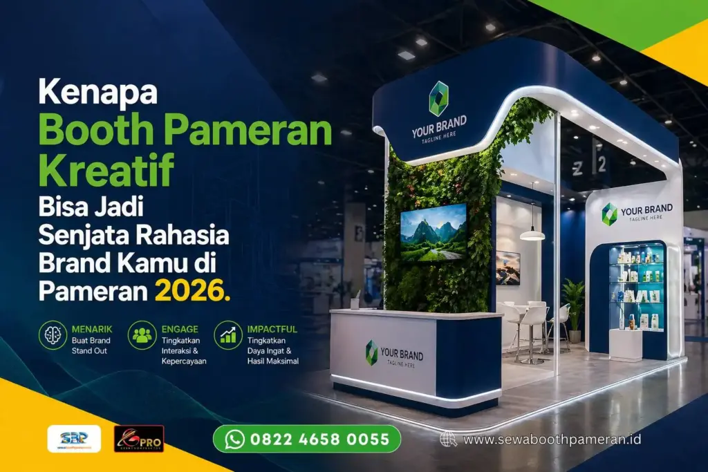 Booth Pameran Kreatif