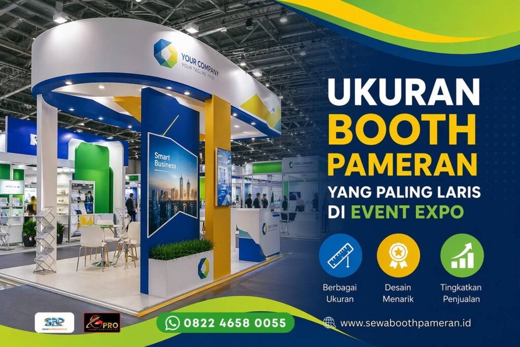 ukuran booth pameran yang paling laris