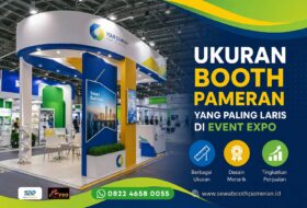 ukuran booth pameran yang paling laris