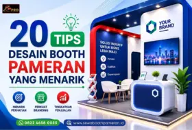 20 Tips Desain Booth Pameran Yang Menarik