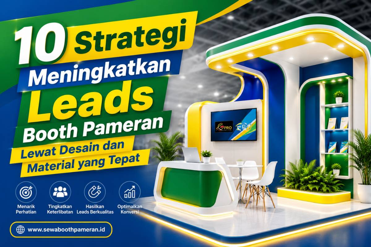 10 Strategi Meningkatkan Leads Booth Pameran