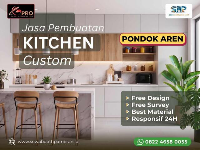 Jasa Kitchen Set Pondok Aren: Dapur Estetik Tanpa Pusing