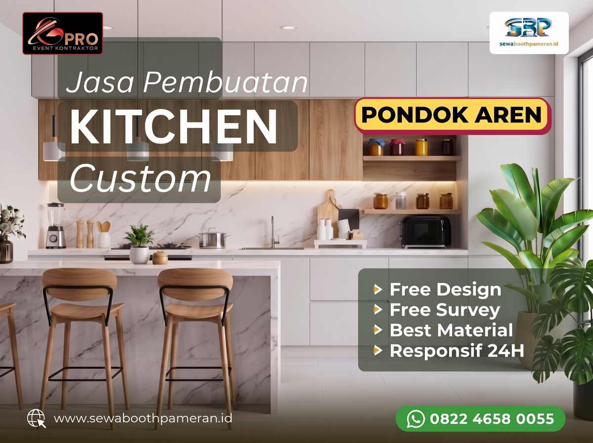 Jasa Kitchen Set Pondok Aren