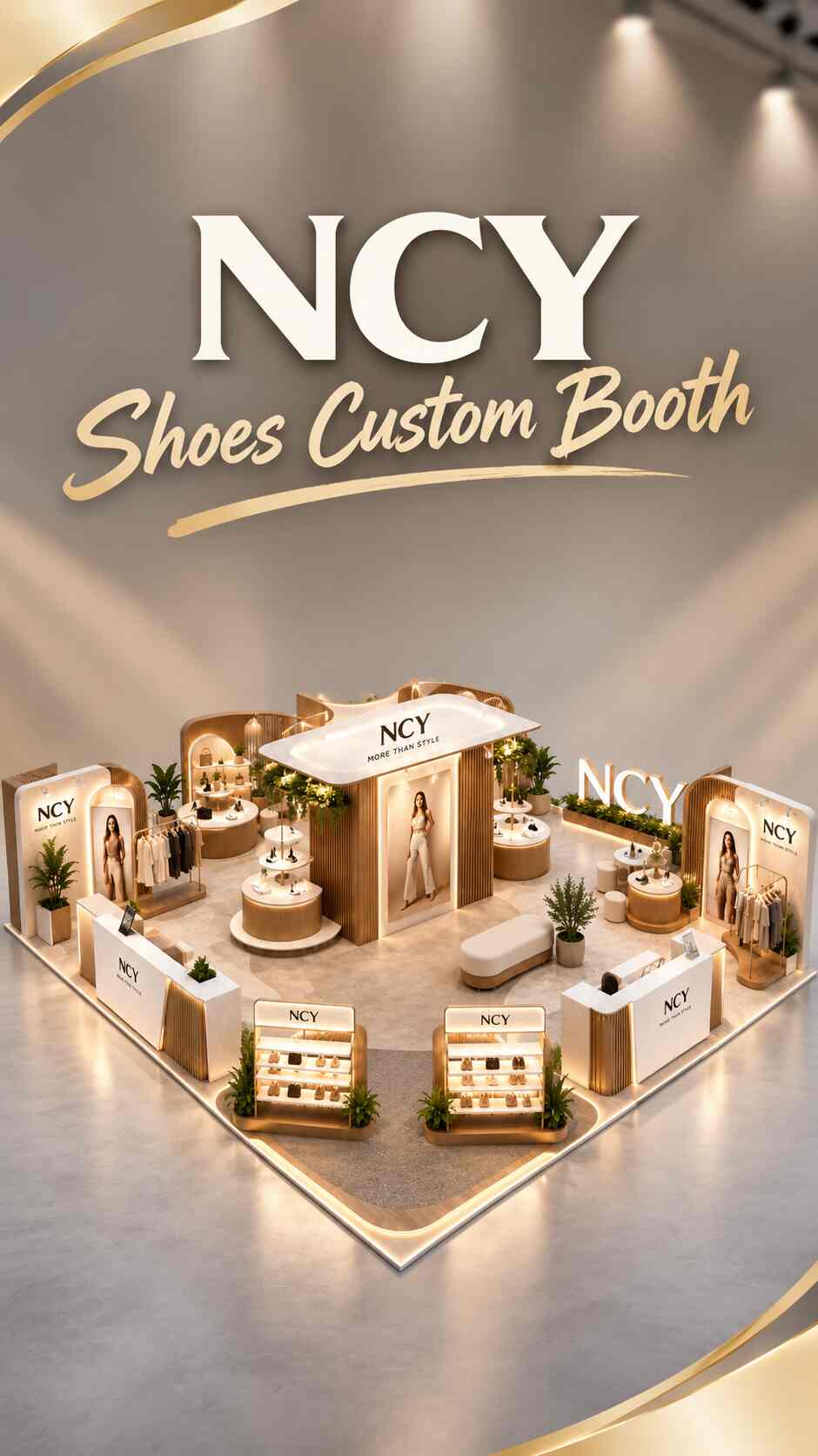 ncy Shoes Custom Booth at BNI WondrX 2026